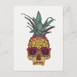 Funky Geek Coola Pineapple Punk Vykort