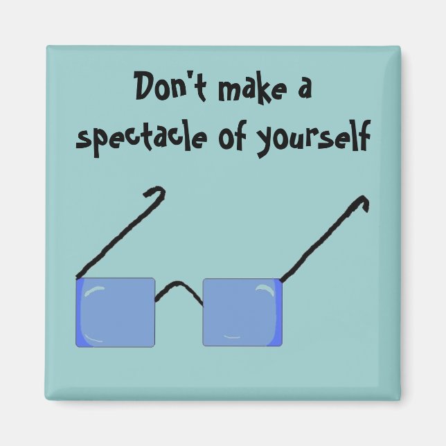 Funky Glass Magnet (Framsidan)