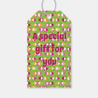 Funky Gnome Gift-Märkre Presentetikett