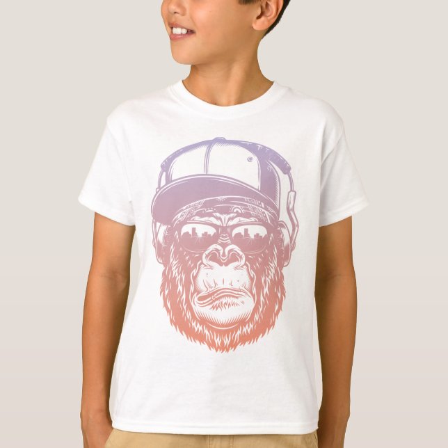 Funky gorilla t shirt (Framsida)