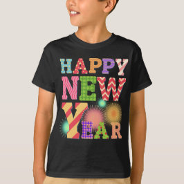 Funky gott nytt år t shirt