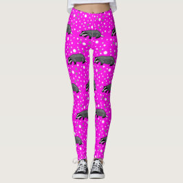Funky grävlingstrumpbyxor! leggings