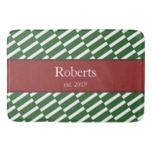 Funky Grönt Mönster familj Namn och årstid Modern