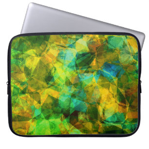 Funky Gröntar Modern abstrakt design Laptop Fodral