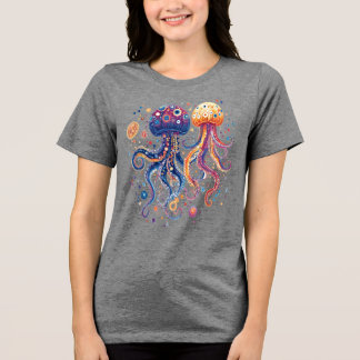 Funky Guardianer i Oceanen: Anpassningsbar Octopi T Shirt
