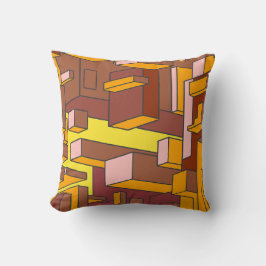 Funky Guld Tobacco Dekorativ kudde