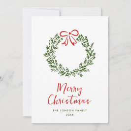 Funky Hand plockade Scribble Retro-jul Julkort