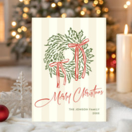 Funky Hand plockade Scribble Retro-jul Julkort