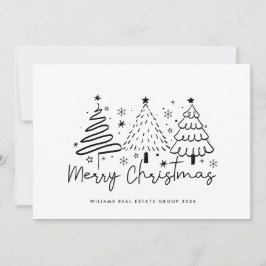 Funky Hand plockade Whimsical jul Corporate Julkort