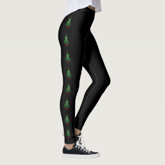 Funky Julgran Skiss Leggings