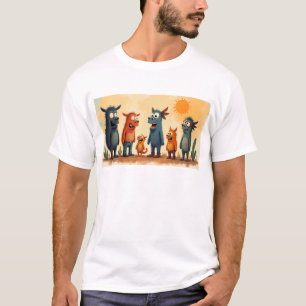 Funky Kaiju: Osaka Monster Art - Sprid glädje och T Shirt