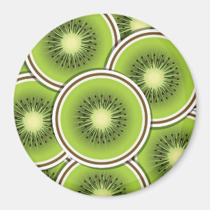 Funky kiwi-frukt magnet
