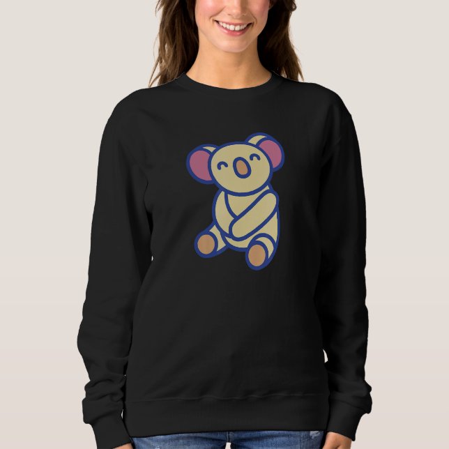 Funky Koala Baby Bear   Bear   T Shirt (Framsida)