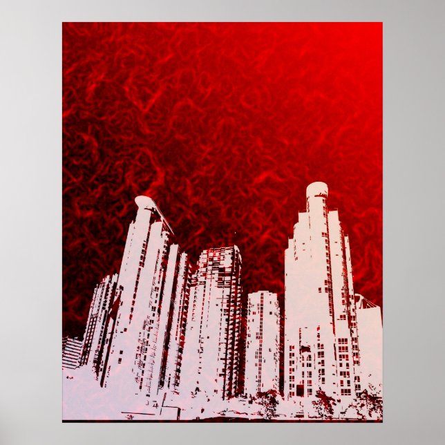 funky konst poster (Framsidan)