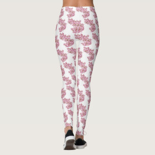 Funky Kudu Lily Blommönster Leggings