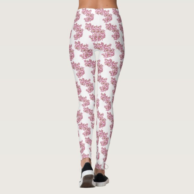 Funky Kudu Lily Blommönster Leggings (Baksida)