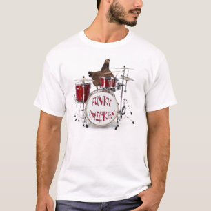 Funky kycklingtrumskjorta t shirt