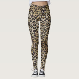 Funky Leopard Print Leggings