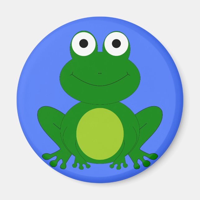 Funky liten grodynga magnet (Framsidan)