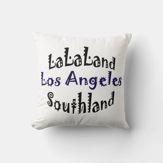 Funky Los Angeles Pillow! Kudde (Framsida)