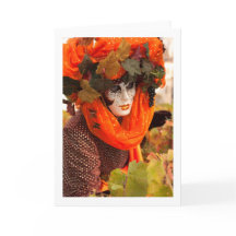 Funky-mappat tomt gratulationskort