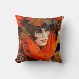 Funky Mask Carnival Dekorativ kudde