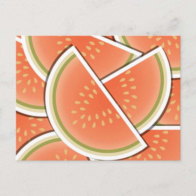 Funky melon kilar vykort (Framsida)