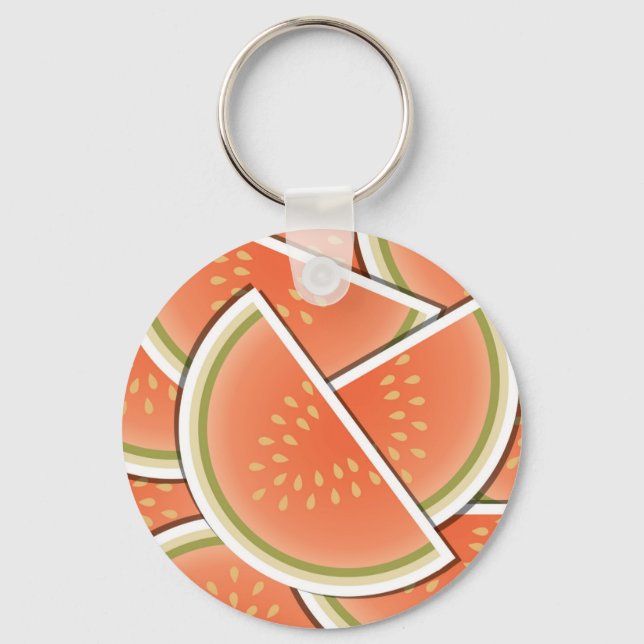 Funky melonwedons nyckelring (Framsida)