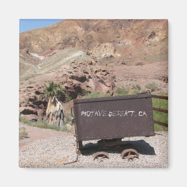 Funky Mojave Desert Magnet! Magnet (Framsidan)