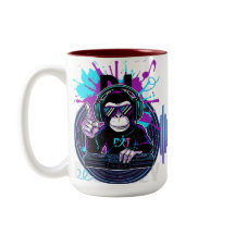 Funky Monkey Mugg