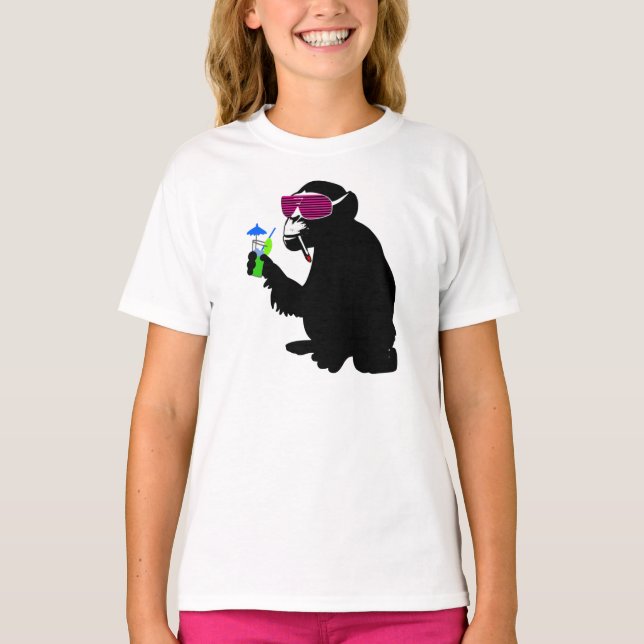 funky monkey t shirt (Framsida)