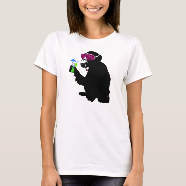 funky monkey t shirt (Framsida)