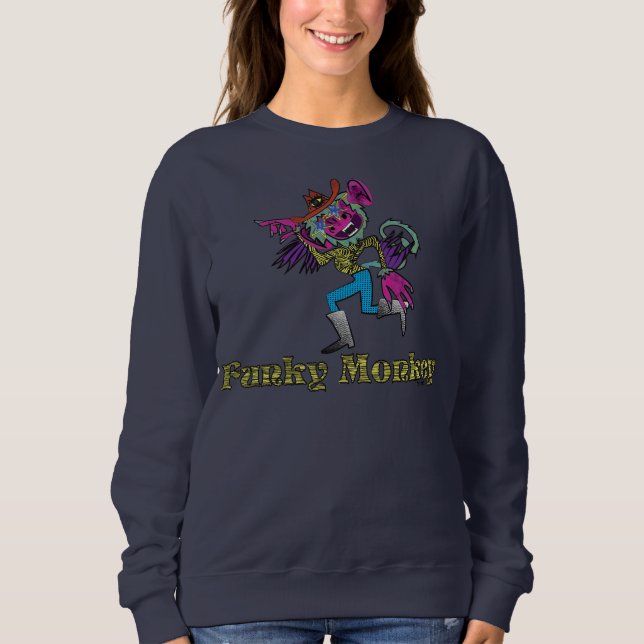 Funky Monkey  T Shirt (Framsida)