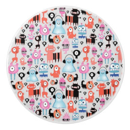 Funky Monsters Knopp