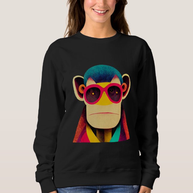 Funky Munky Slick Monkey T Shirt (Framsida)