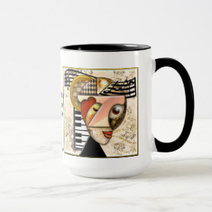 Funky Music (Personlig Ceramic Mugg) Mugg