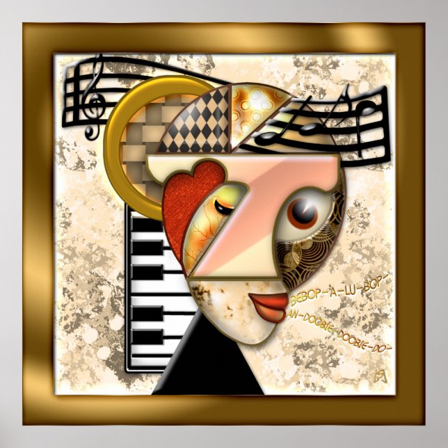Funky Music Poster (Framsidan)