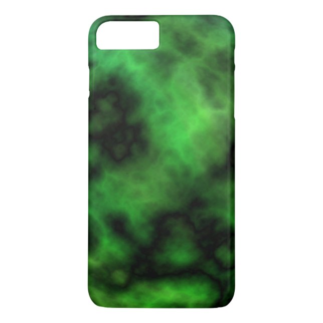 Funky Neon Grönt Emerald Halloween Abstrakt Case-Mate iPhone Skal (Baksida)