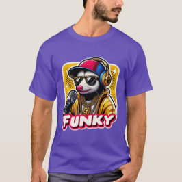 FUNKY-OPOSSUM DJ 2 T SHIRT