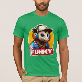 FUNKY-OPOSSUM DJ 4 T SHIRT