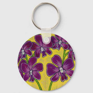 Funky Orchid-Nyckelring Nyckelring