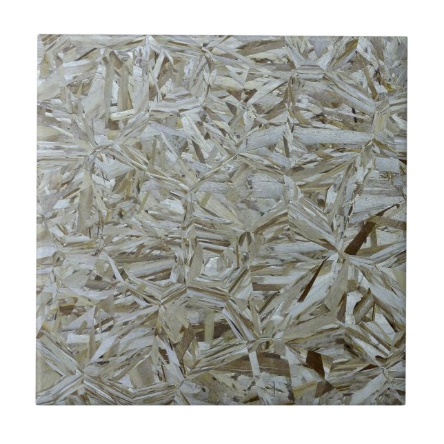 Funky OSB Struktur Construction Chipwood Kakelplatta (Framsidan)