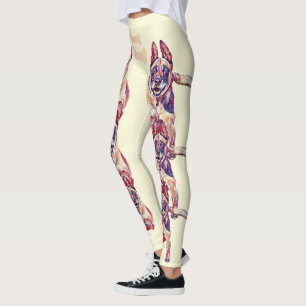 Funky Paílíncipe Malinois Leggings