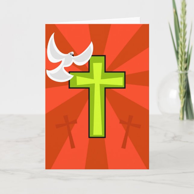 Funky Påsk Helgkort (Framsida)