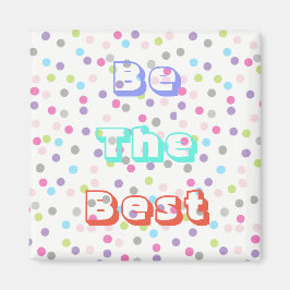 Funky Pastellfärger är de bästa Cirklar Magnet