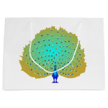 funky Peacock-hjärtdesign