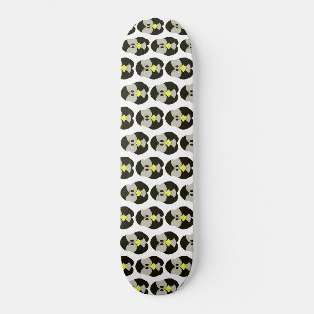 FUNKY PENGUIN SKATEBOARD-SKRIV MINI SKATEBOARD BRÄDA 18,5 CM (Framsida)
