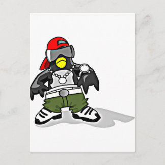 Funky Penguin Vykort