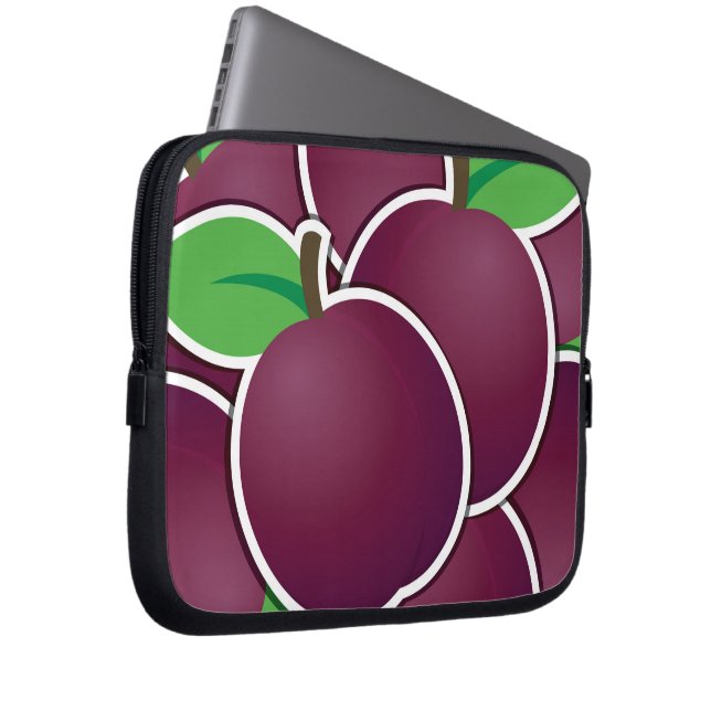 Funky plum laptop fodral (Framsidan Höger)