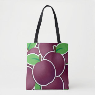Funky plum tygkasse